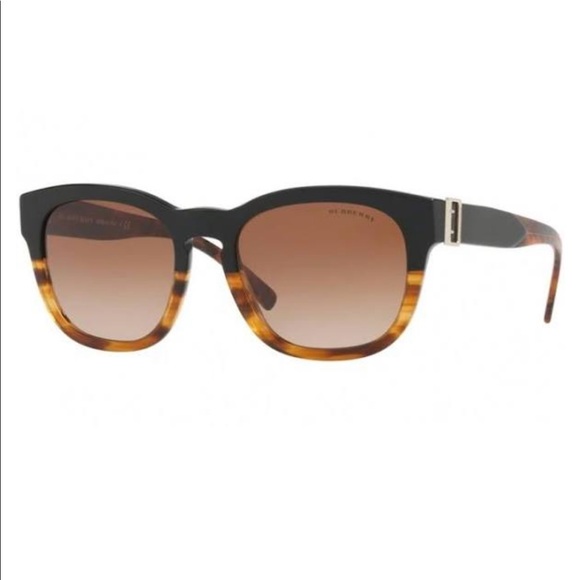 Burberry Accessories - Burberry black brown sunglasses